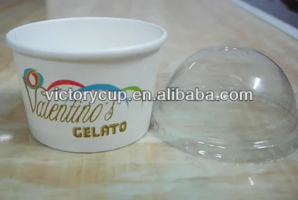 single wall paper cup for ice cream