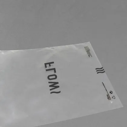 Recyclable Pe Plastic poly plat plastic bags
