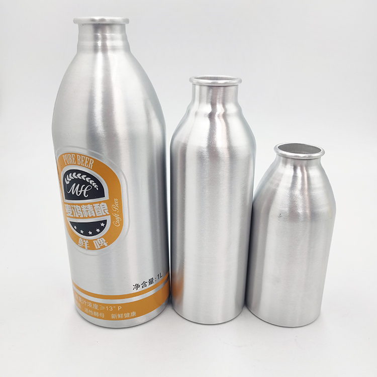 Bouteilles professionnelles en aluminium de bière facile ouverte