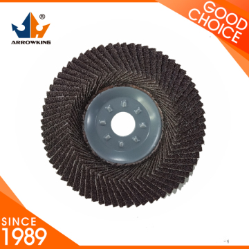 4" (100x16mm) Metal Cover Flap Disc for Stainless Steel