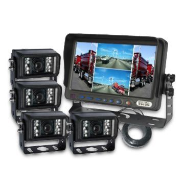 Aircraft Catering Truck Rearview Camera System with 420TVL Horizontal Resolution