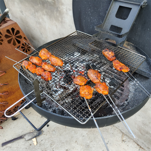 Giardino Grill Barbecue di installazione della parete piega portatile