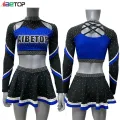 Uniforme de práctica de porristas personalizada