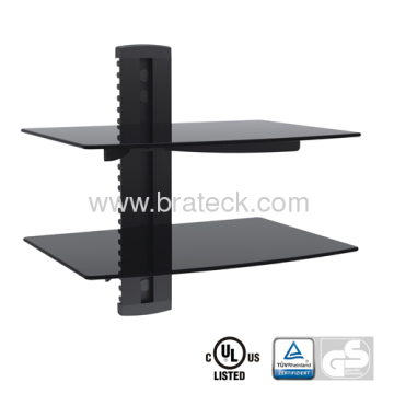 Glass Dvd Wall Mount Shelf 