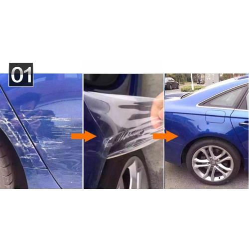 Self-healing 7.5 mil automobile protective film