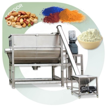Blender a nastro orizzontale 200L per condimenti e miscelazione in polvere
