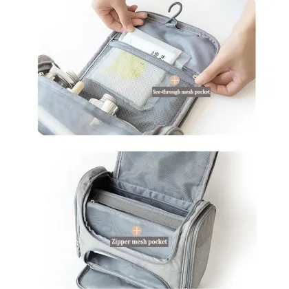 Organizer Kit Toiletries Cosmetics Makeup Bag