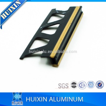 Aluminum Step edge protection tile wood trims export to Europe