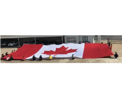 Giant Tigo Canada flag