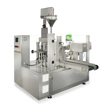 Rotary Graules Dried Fruits Popcorn Corn Flakes Packing Machine