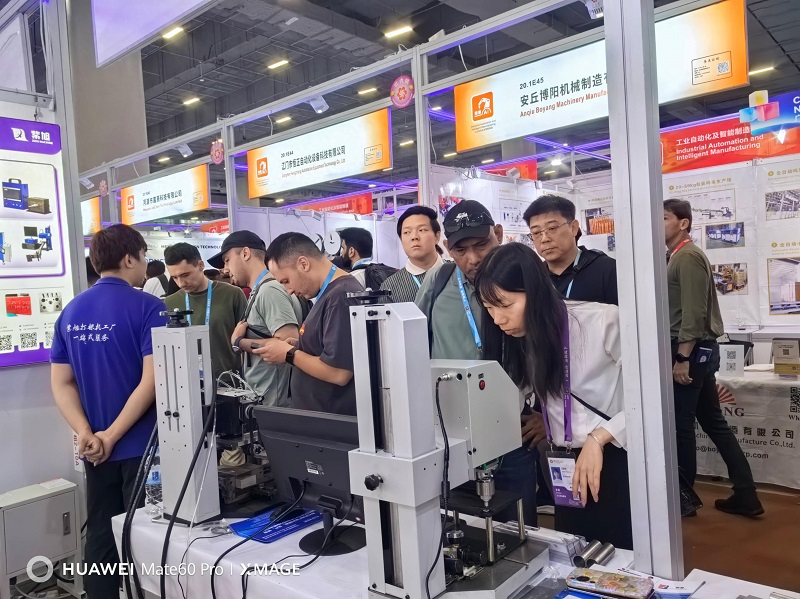 Electric Marking Machine Sparks Buying Frenzy! Global Buyers Rush to Order "Chuke Intelligent Manufacturing" at the Canton Fair