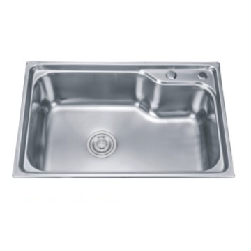 Bồn rửa tiện ích cong hiện đại bằng thép không gỉ