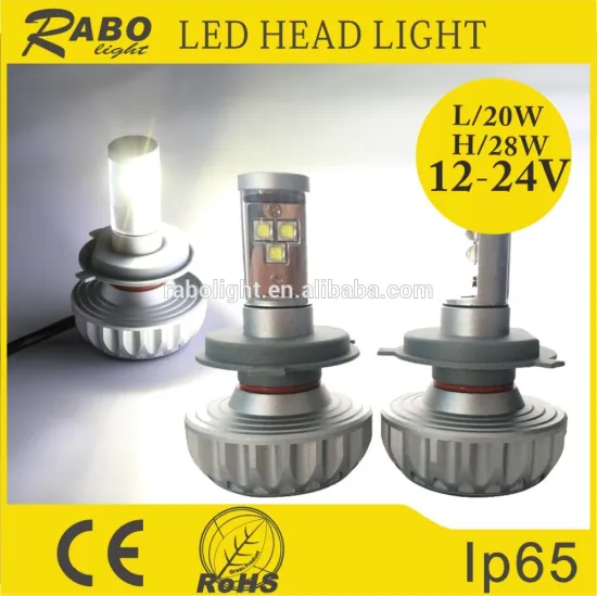 New product auto car head light h3 h4 h7 led headlight