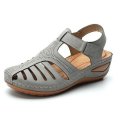 Femmes Pu High Talon Sandales romaines Summer Comfy