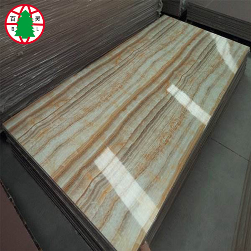 High glossy wooden UV melamine MDF board