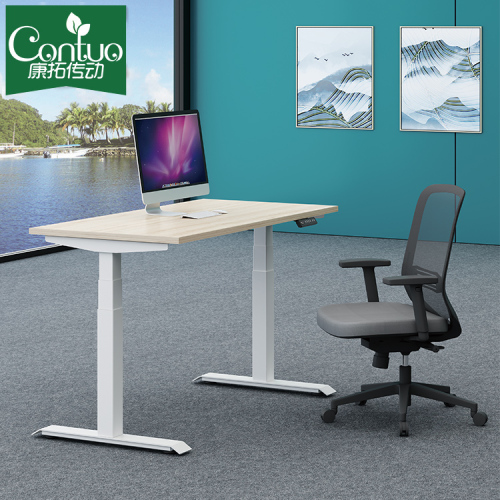 Ketinggian meja pejabat yang boleh laras Meja bermotor yang bermotor yang tinggi dengan ketinggian memori dan ergonomik
