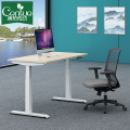 Mesa de escritório ajustável de altura mesa de pé ajustável motor altura dupla com altura de memória e ergonomia