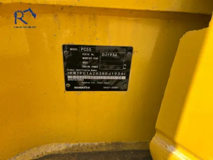 Used Komatsu PC55 Mini Excavator - 5 Tons, Good Condition for Building Projects