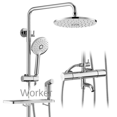 Modern Design Hot Cold Water Thermostatic Shower Faucet