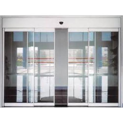 Bank Automatic Stainless Steel Glass Sliding Door