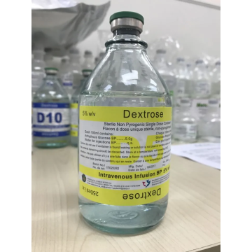 دكستروز 5% حقن زجاجي في الوريد