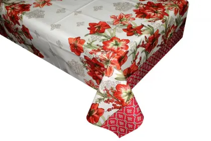 Plastic Tablecloth with Printing
