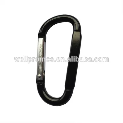 black carabiner bulk hook clips