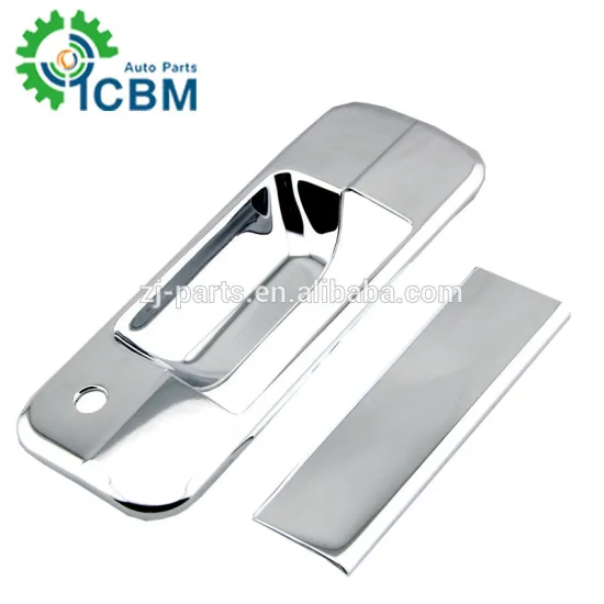 DIY Silver ABS handle cover for car TOYO