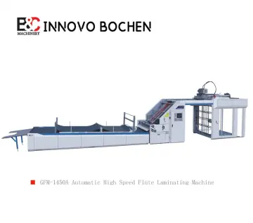 GFM-A automatic high speed corrugated cardboard flute laminating machine/sheet to sheet paper mounting machine