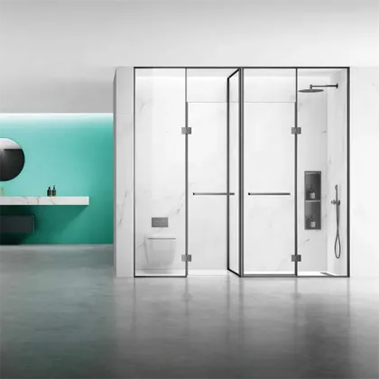 Tempered Glass Shower Cabins and Complete Enclosed Shower Rooms