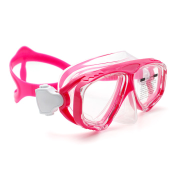 Delivery rapido Bambini all'ingrosso Snorkeling Gear: maschera di nuoto in vetro temperato