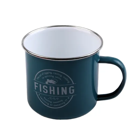 8cm/9cm/10cm American Style Outdoor Mug Coffee Cup with Decal