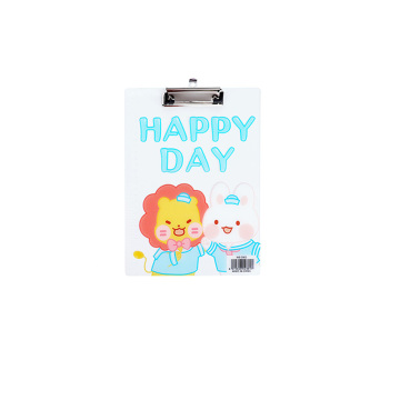 Weibo Cute Rabbit Pattern A4 Plate Clip File