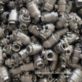 China Supplier: High-Quality 2000WOG 2P SS304 Stainless Steel NPT Socked Welded Ball Valve