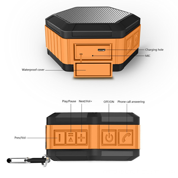 Great Bass Best Waterproof Bluetooth Outdoor Speaker