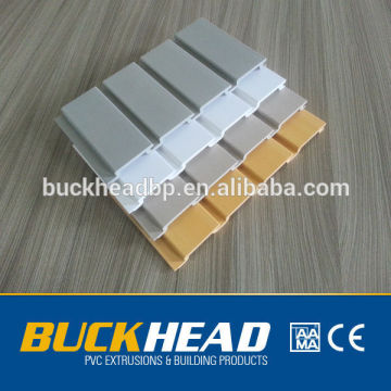Wood laminated pvc window profile