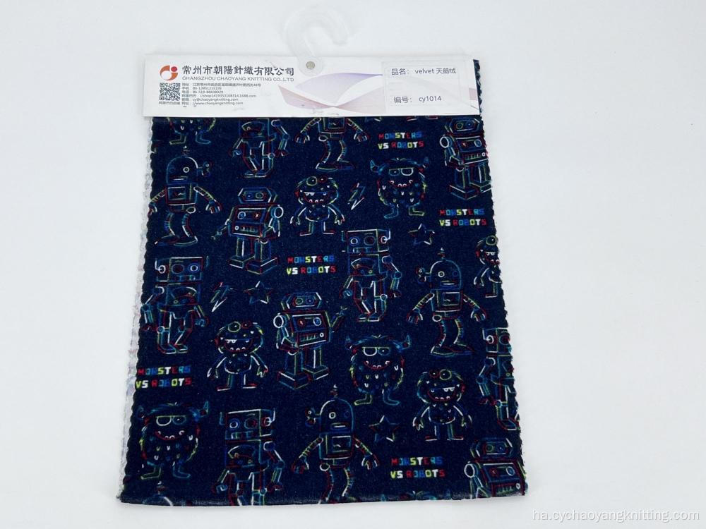 100% POLYESTER Bugawa Buga Fasaha Don hunturu