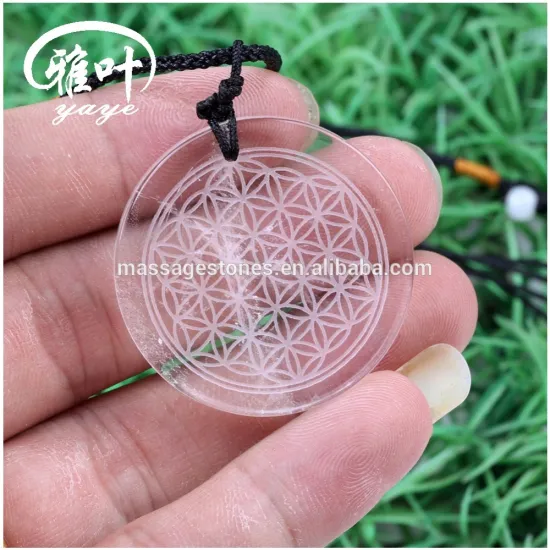 Wholesale Flower of Life Pendant Jesus Pendant Custom Gemstones Pendants