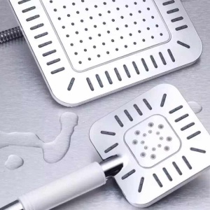 물 절약 강우 오버 헤드 샤워 헤드