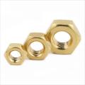 Hex Brass Nuts And Bolts Washer Din934