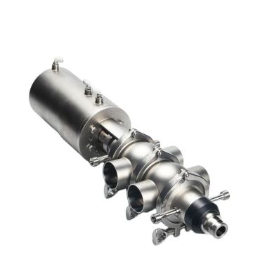 Sanitary Pneumatic Mixproof 3-Body Valve for Hygienic Processes