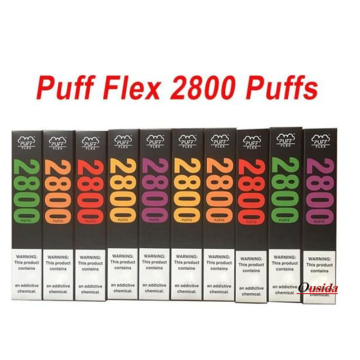 Electronic cigarette puff flex 2800 puffs