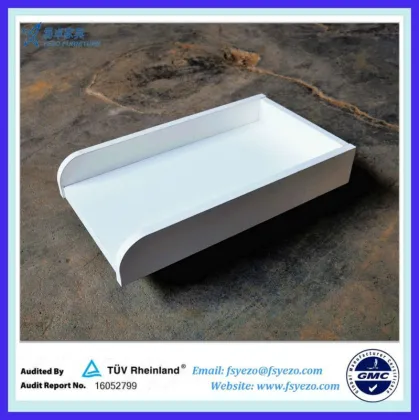 hot sale aluminum office partition with side cabinet