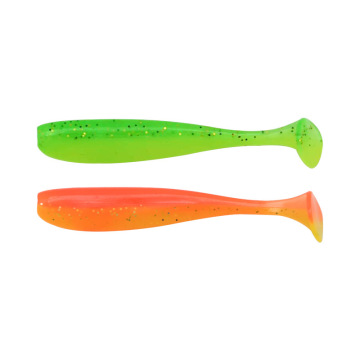 Customized T-Tail Soft Bait: Smooth Two-Color Bionic Insect Lure
