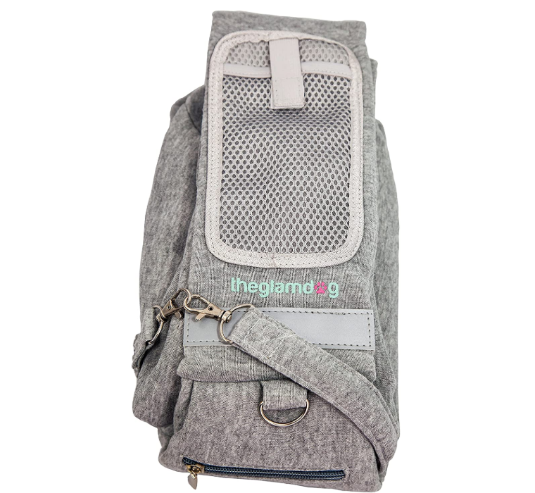 Pet Sling Carrier With Zippered Pocket