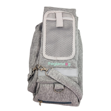 Pet Sling Carrier With Zippered Pocket