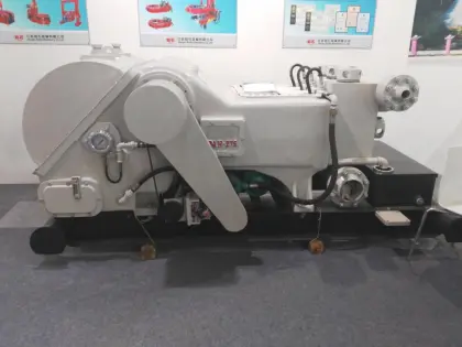 Gardner Denver PAH 275 triplex mud pump used on oilfield drilling