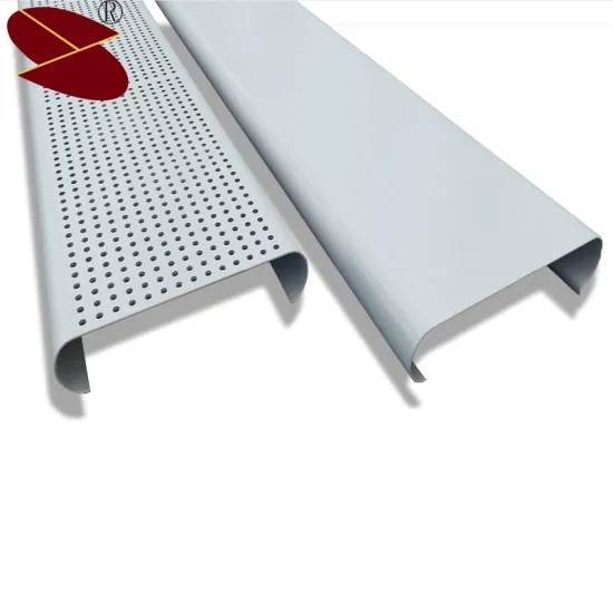 High quality white C-Shape moisture-proof aluminum linear ceiling
