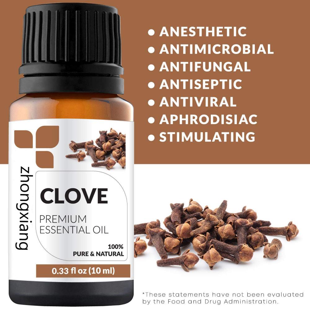 100% Pure natural organic clove bud oil