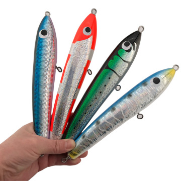 Willfishing 90g 120g 140g STICKBAIT Deep Sea Boat Fishing GT Wooden Pencil Lures